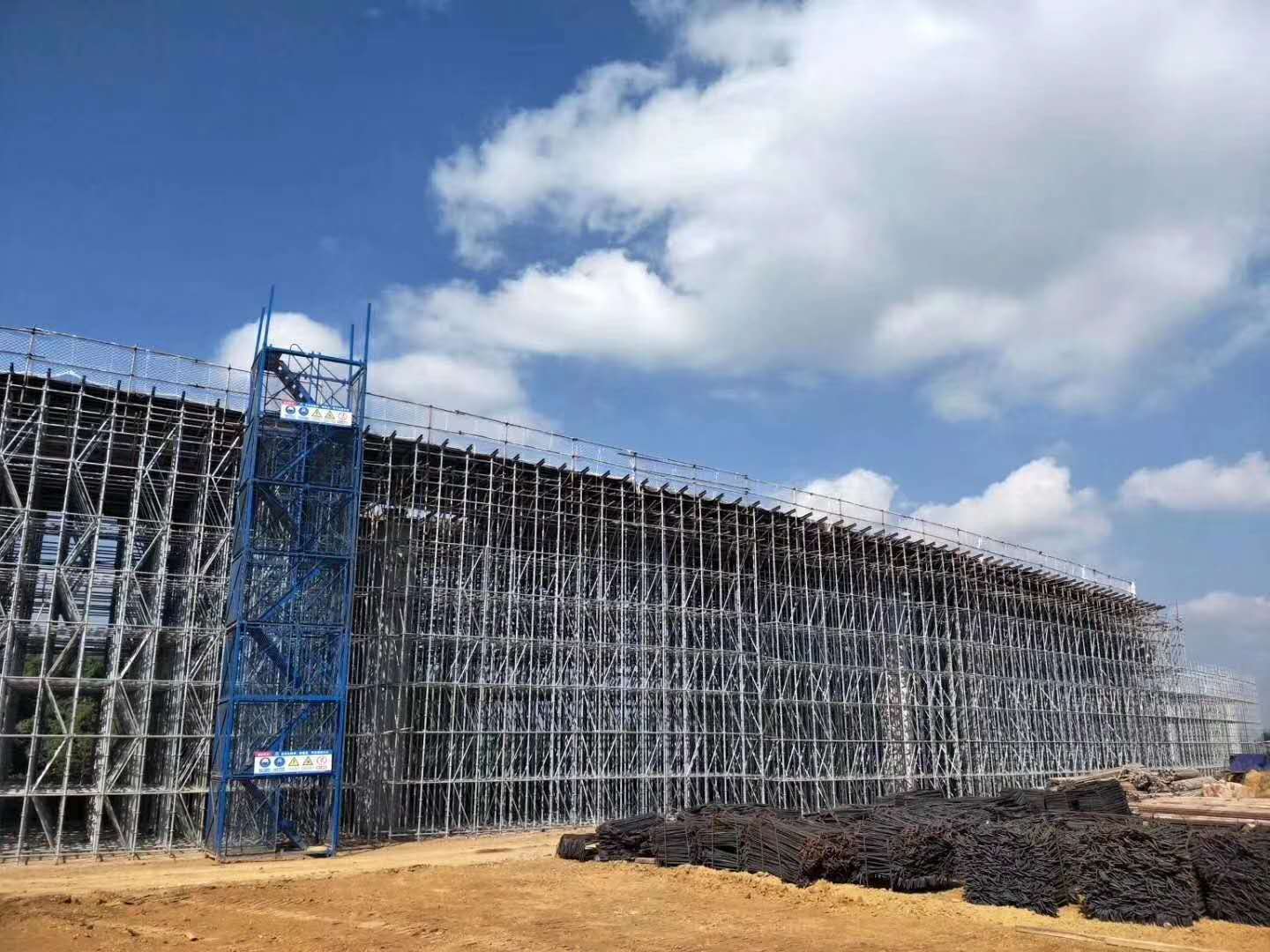 盤扣腳手架搭建周期短，經(jīng)濟(jì)效益好！