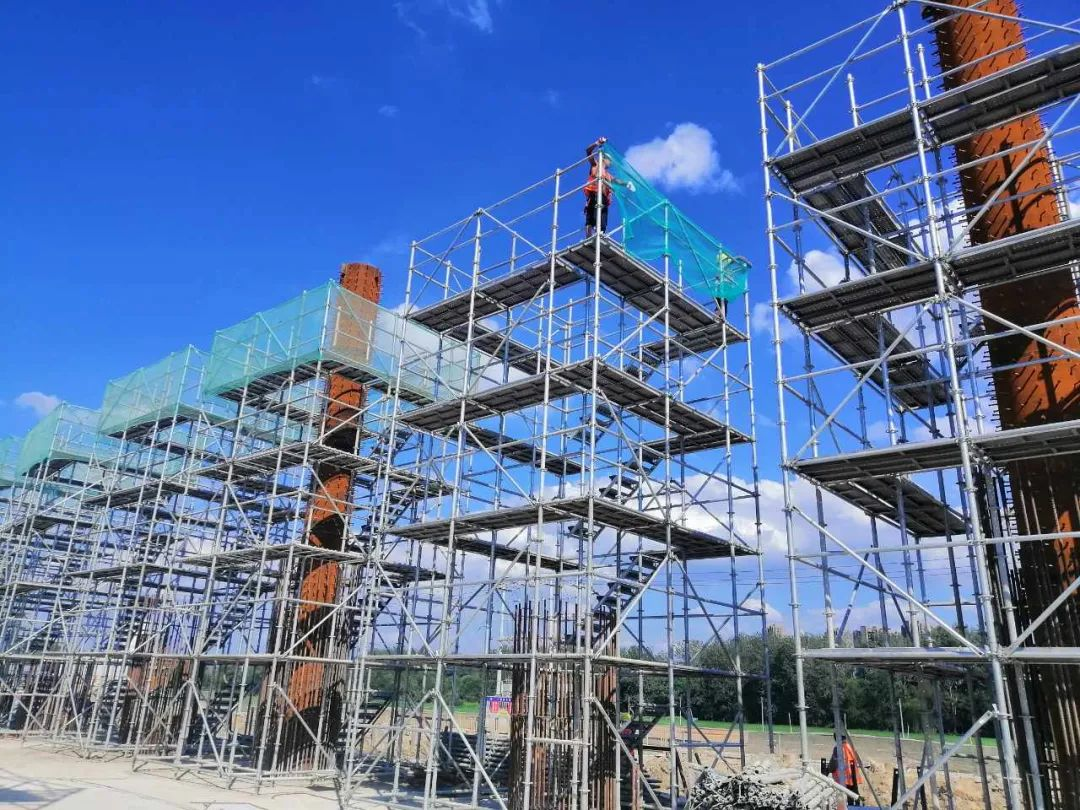 48盤(pán)扣式腳手架一噸能搭建多少立方米？(圖1)